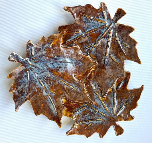 Fall Leaf Platter